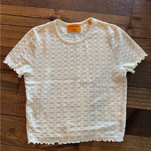 White Crew Neck Sweater